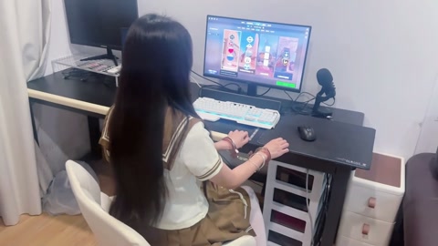 困困三十七弹，微剧情之网瘾少女被家教老师闺蜜惩罚绑着打游戏 第1张