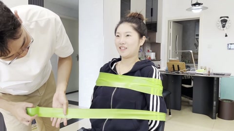 新模小河，胶带束缚体验 第1张