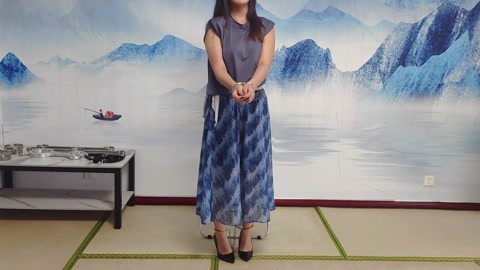 新模应聘拘束模特 第1张