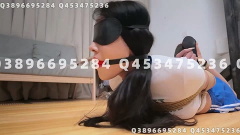 紧缚实验室（第八期）雅熙性感女神雅熙 蒙眼堵嘴 驷马伏地剧烈挣扎！ 第1张