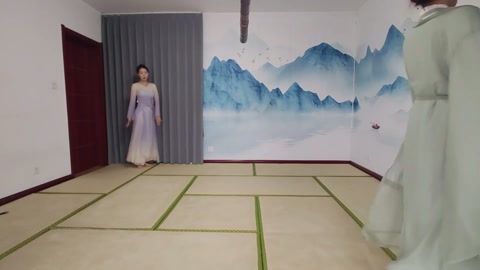 舞蹈 魏鸣歌，林雪蛮倾情演绎。舞蹈生的舞蹈确实好看 第1张