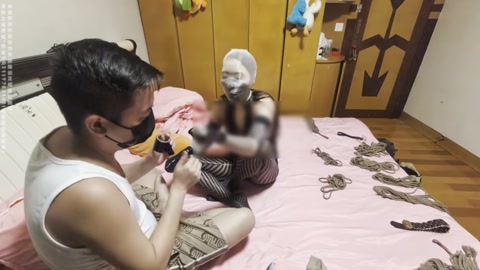 之女奴改造计划05、叠丝、胶带包头+多重胶带包手、又狠又虐的胶带窒息惨叫连连、直接虐哭了、强制GC、... 第2张