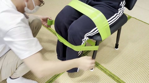 新模小河，胶带束缚体验 第2张