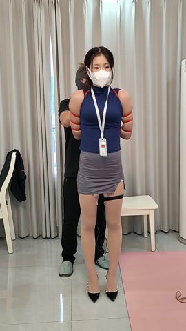 美秘书文慧五花紧缚 第2张