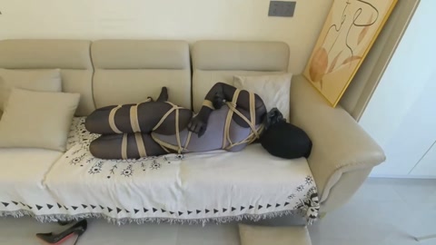 ◤纯享版ZX游戏◢这个系列目前为止最炸裂的一集，四次昏迷失禁、塑料袋✙丝袜套头✙掐脖ZX✙真空袋✙皮... 第3张
