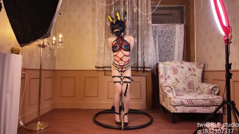 埃及猫拘束{皮带啵啵贝深喉口球开腿抹油乳贴} 第3张