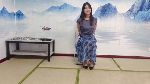 新模应聘拘束模特 第3张