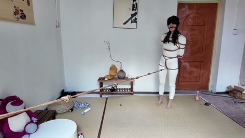 连体瑜伽服 口球眼罩 走绳 第3张