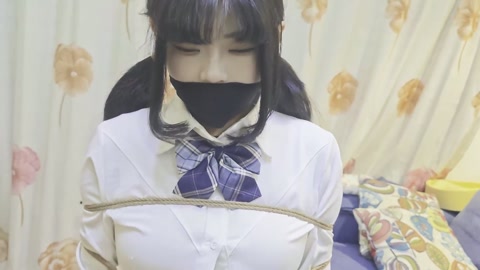 jk白袜椅子麻花腿缚 大量白袜特写 第3张