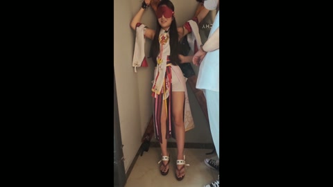 八重神子的痒刑折磨，客户要求不带假发所以就没有，但我们的神子小姐上半身真的超级怕痒啊 第4张