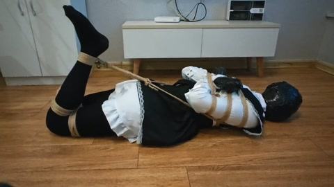 变装随拍 变装伪娘 驷马 直臂 折腿 吊缚 呼吸控制 第4张