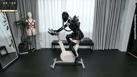 奴婢学院的日常——体育锻炼 合格的奴婢，首先最重要的就是身体素质！今天的体育课题是：“三难”动感单车 第4张