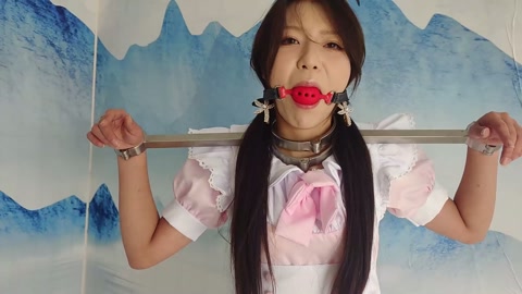 轮滑任务 袅袅，小可的双人轮滑脱缚游戏 第4张