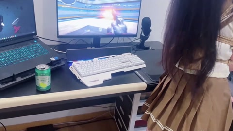 困困三十七弹，微剧情之网瘾少女被家教老师闺蜜惩罚绑着打游戏 第5张