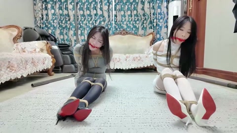 她们的故事 KB游戏 母女三争霸【黑白双丝】【丝足特写】【脱缚挣扎】【驷马竞速】 第5张