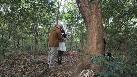 户外小树林二人悬吊 第5张