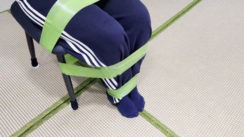 新模小河，胶带束缚体验 第5张