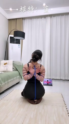 直播回放系列，第三期，超细绳五花驷马+细绳绑脚趾，如果你喜欢脚趾束缚，细绳紧缚，一定不要错过这一期 第5张