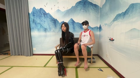 超高跟玩扎带抽象 第5张