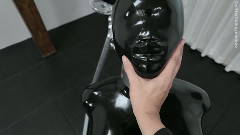 Reflective Desire的钢管刑架再次复刻——这回加了点猛料，坐入马鞍炮机再铐上刑架｜全程... 第5张