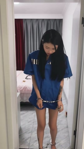 小女囚居家打扫卫生 第6张