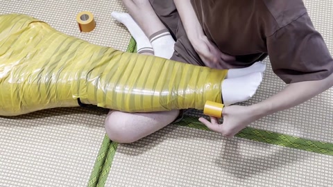 小怡胶带木乃伊+灰色胶带封嘴 第6张