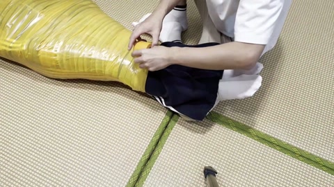 小河橙色胶带的全包 第6张