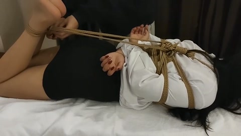 微剧情（美女领导约我到酒店玩捆绑!） 第6张