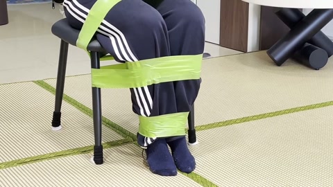 新模小河，胶带束缚体验 第6张