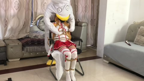 琳媚定拍 COS 银魂伊丽莎白大战刀剑神域亚丝娜 绑起来 第6张