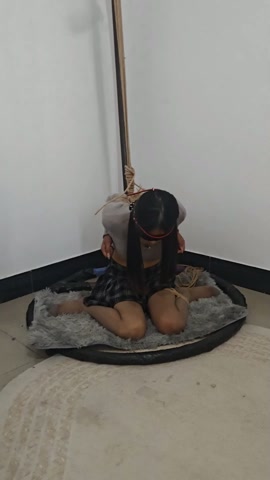 萝莉灰丝短裙套装超级并肘紧缚挑战 第6张