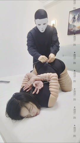 【蓝】铁丝五花，铁丝股绳，并腿脚趾束缚 第7张