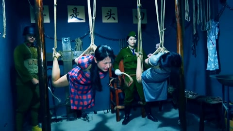 潜伏的蝴蝶（下集） 卧底打晕女特务逃跑未遂被女特务驷马吊缚在空中折磨后被押赴刑场英勇就义 第7张