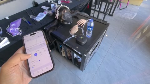 ◤暴走的小萝莉◢超多道具多次GC直接把妹子干瘫， P机 狗笼灌肠 充气肛塞 波波贝 电击器 内裤堵嘴... 第8张
