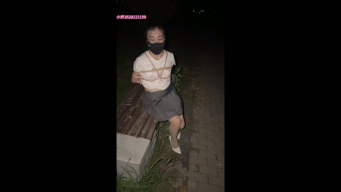 一次户外公园的捆绑 全程玩具 几近崩溃 第8张
