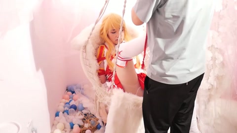 亚丝娜（伪娘）后手缚捆绑过程 上 第8张