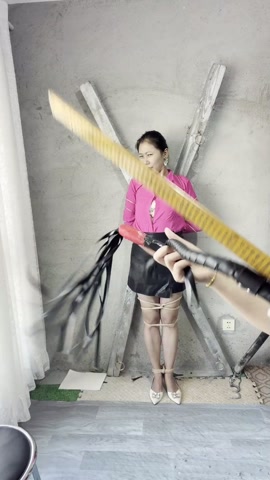 人妻 贝贝 捆绑 初体验， 看起来烧烧贱贱的 第8张