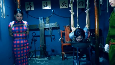 潜伏的蝴蝶（下集） 卧底打晕女特务逃跑未遂被女特务驷马吊缚在空中折磨后被押赴刑场英勇就义 第8张
