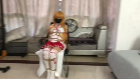 琳媚定拍 COS 银魂伊丽莎白大战刀剑神域亚丝娜 绑起来 第8张