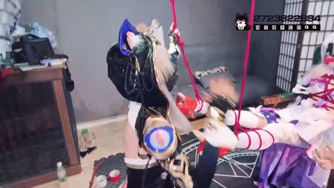 赛飞儿X暇蝶X风堇 原创TK剧情 三女互玩 tk qg一小时剧情大作！妙妙X依依X多比 第8张