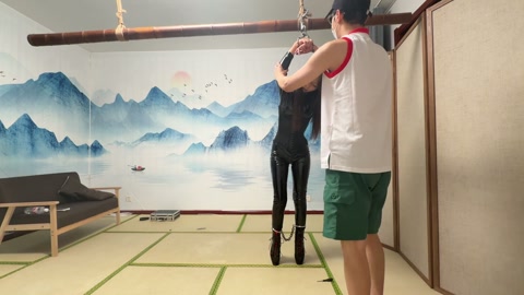 超高跟玩扎带抽象 第8张