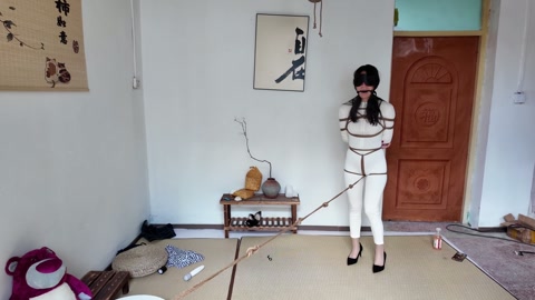连体瑜伽服 口球眼罩 走绳 第8张