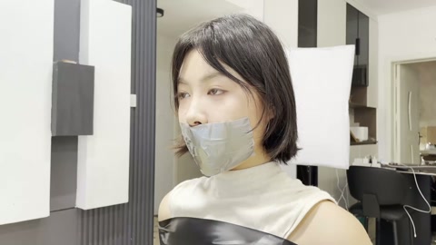 【小晗】银色双重胶带封嘴 第9张