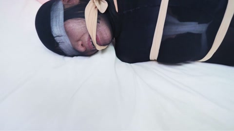 丝袜捆绑全包+无内啵啵贝+丝袜蒙眼勒嘴 第9张