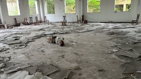 女j自救失败被抛尸荒野 第9张