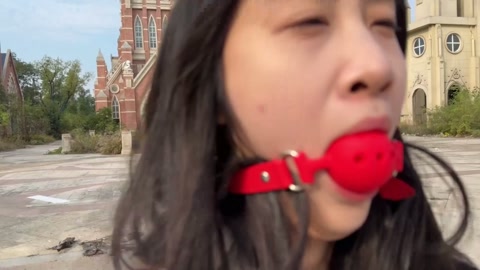 小美女的户外活动 涵汐废弃乐园游 第9张
