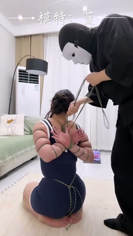直播回放系列，第三期，超细绳五花驷马+细绳绑脚趾，如果你喜欢脚趾束缚，细绳紧缚，一定不要错过这一期 第9张