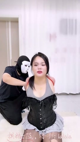 直播回放系列，第二期感官剥夺勒舌蒙眼直臂strappado吊缚（下） 第9张