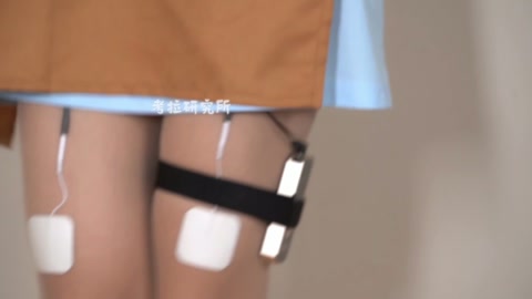 好利来女仆玩猫爪按键答题关卡，接入郊狼玩法，每错误一次就会被剧烈电击，最终被惩罚长时间放置＋高强度电... 第10张