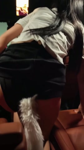 妮妮崽贞操带戴镣和肛塞尾巴外出 第10张